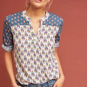 Maeve by Anthropologie Mandan Top - Size S
